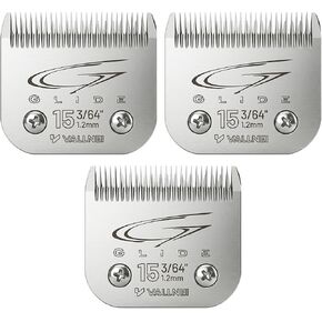 1 Pack 7FW Wide Detachable Dog Grooming Clipper Blade, 3.2 mm / 1/8 in Cut Length, Pet Clipper Replacement Blades Compatible with Andis Oster A5 Wahl KM Series Clippers in Kuwait