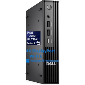 Dell Optiplex 5070 Micro MFF Desktop PC Intel i3-9100T, 8GB DDR4 New 256GB M.2 NVMe SSD, WiFi BT HDMI New KB & Mouse Windows 11 Pro (Renewed) in Kuwait
