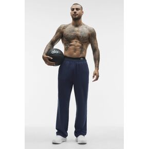 Alo Yoga Double Take Straight Leg Pant - Navy in Saudi Arabia