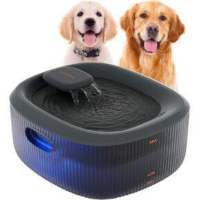 WOPET Dog Water Fountain for Large Dogs, 6L/205oz/1.6Gal Automatic Dog and Cat Water Fountain, Pet Water Dispenser with 2 Filters, Ultra-Quiet Pump, Great for Large Dogs Cats and Multi-Pet Home in Kuwait