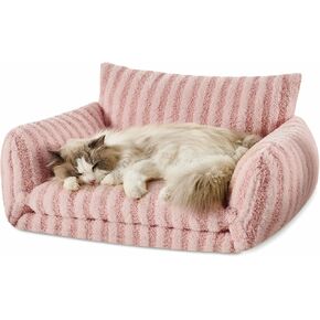 Hollypet Cat Bed Small Dog Orthopedic Couch Beds for Pets up to 20 lbs in Saudi Arabia