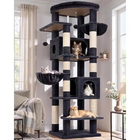 Globlazer 74in Heavy Duty Cat Tree Tower for Indoor Cats Large Adult, S74 in Kuwait