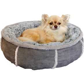 40 Winks Deep Plush Donut - Grey 20" ped bed in Kuwait
