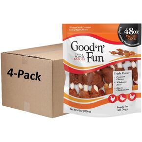 Good 'n' Fun Kabobs Long-Lasting Dog Treat Made With Real Protein, 24 oz in Kuwait