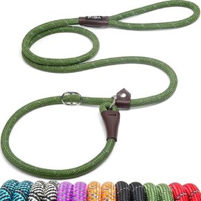 Fida Durable Slip Lead Dog Leash, 6 FT x 1/2" Dog Training Leash, Red in Saudi Arabia
