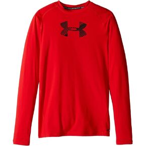 Under Armour Boys Heatgear Armour Long Sleeve Shirt in Kuwait