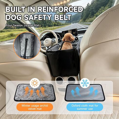 Collapsible car Travel seat, Suitable for Small Dogs up to 11 lbs in Saudi Arabia