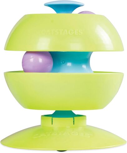 Catstages Replacement Balls for Cat Track Toys, Multicolored, 1.6", 6-Pack in Saudi Arabia