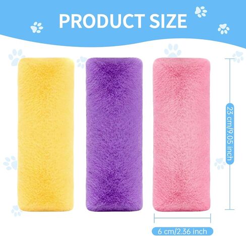 Cat Toys Pillows 3 Pack, Interactive Kicker Toy for Indoor Cat and Kitten in Kuwait