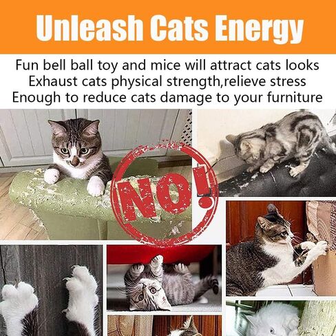 21 Pcs Cat Toys for Indoor Cats Collapsible Cat Tunnel Interactive Feather Teaser Wand Ball Toy for Kitten Cats in Kuwait