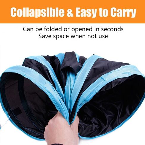 21 Pcs Cat Toys for Indoor Cats Collapsible Cat Tunnel Interactive Feather Teaser Wand Ball Toy for Kitten Cats in Kuwait