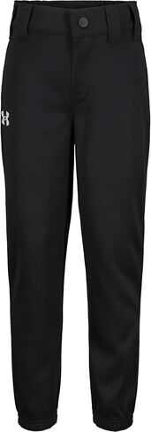 Under Armour Boys Baseball Pant, Belt Loops, Logo, Snap Closure, Comfortable & Durable in Kuwait