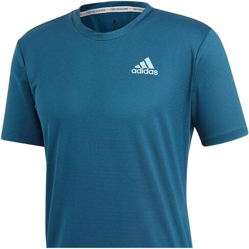 adidas Men's Parley Stripped Tee in Kuwait