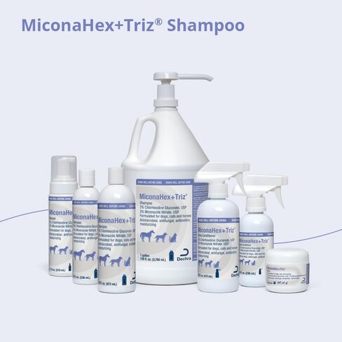 MiconaHex+Triz Shampoo for Dogs, Cats and Horses, 8 oz in Kuwait