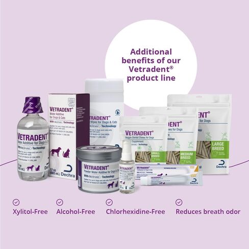 Vetradent Dental Wipes, 60 ct in Kuwait