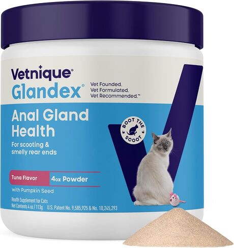 Vetnique Glandex for Cats, Anal Gland Powder & Fiber for Scooting in Kuwait