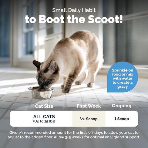 Vetnique Glandex for Cats, Anal Gland Powder & Fiber for Scooting in Kuwait