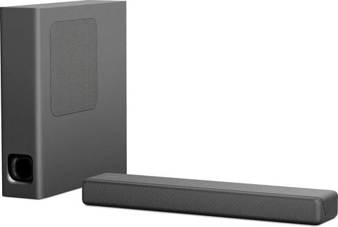 Sony HT-MT300/B Powerful Mini Soundbar with Wireless Subwoofer, easy setup, compact, home office use with clear sound, Black in Kuwait