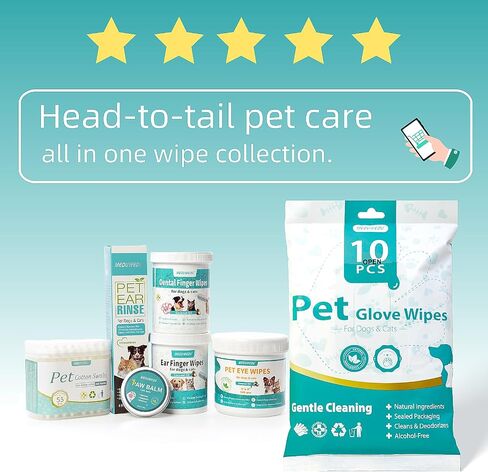 MEDUWEDU 2-Pack Dog Paw Balm - 60g Natural Paw Cream for Dogs & Cats | Beeswax, Coconut Oil, Vitamin E | Lick-Safe Paw Pad Balm for Hot Pavement, Dry & Cracked Paws in Kuwait