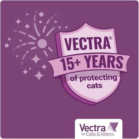 Vectra Flea Treatment for Cats Over 9 Lbs, 3 Monthly Supply in Saudi Arabia