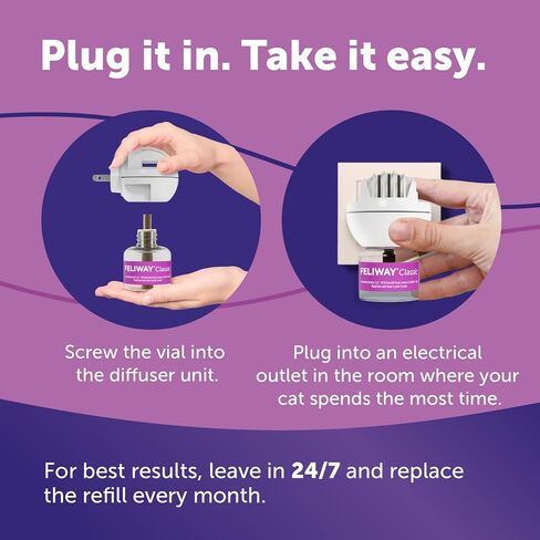 FELIWAY Classic Cat Pheromone Calming Diffuser Kit in Saudi Arabia