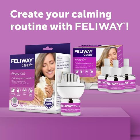 FELIWAY Classic Cat Pheromone Calming Diffuser Kit in Saudi Arabia