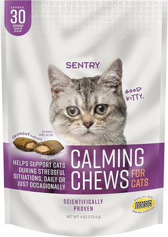 Sentry Calming Chews for Cats, Pheromone Stress Aid, 4oz in Saudi Arabia