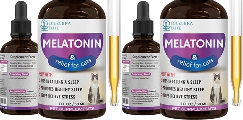 Cat Melatonin for Sleep Aid, Cat Sedative for Grooming, Cat Calming Treats in Saudi Arabia