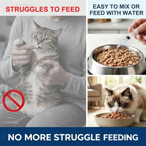 Dewormer for Cats Broad Spectrum Cat Dewormer for Tapeworms, Roundworms and Hookworms, Promotes Digestive Comfort in Kuwait