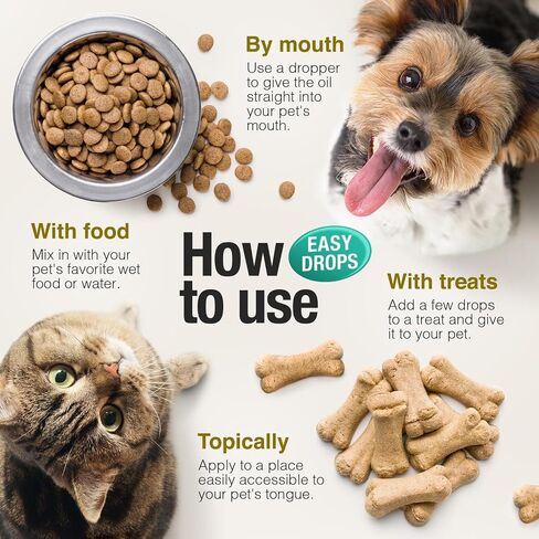 Hemp Oil for Dogs, Cats - Natural Calming Pet Anxiety, Stress & Pain Relief in Kuwait