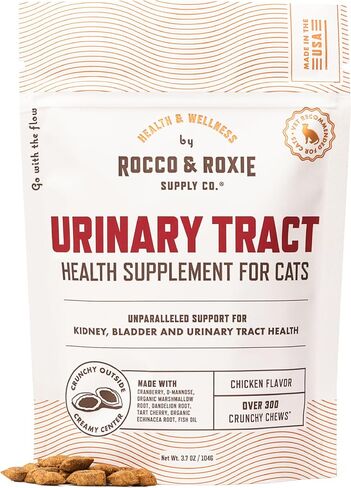 Rocco & Roxie Cat Urinary Tract Health Chews, Cranberry & D-Mannose in Kuwait