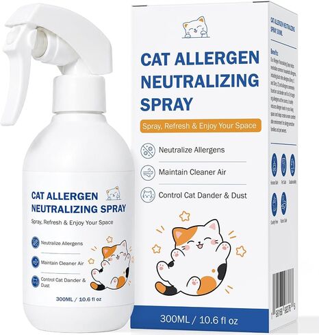 Cat Allergen Neutralizing Spray for Humans, Cat Dander & Allergy Relief in Saudi Arabia