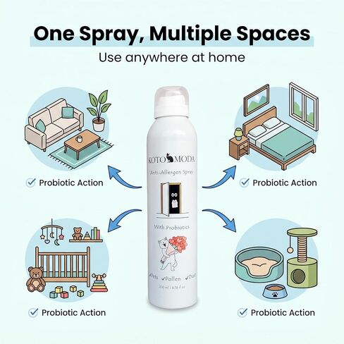 Probiotic Cat Allergen Neutralizer Spray for Humans - Fel d 1 200ml in Saudi Arabia