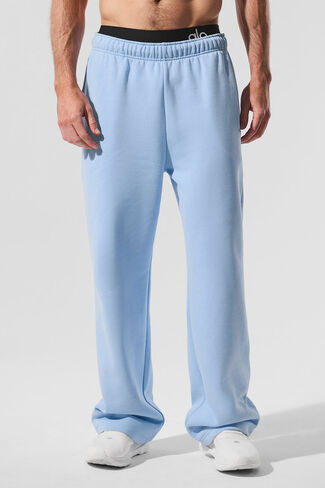 Alo Yoga Accolade Straight Leg Sweatpant - Seashell Blue in Kuwait