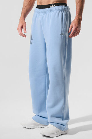 Alo Yoga Accolade Straight Leg Sweatpant - Seashell Blue in Kuwait