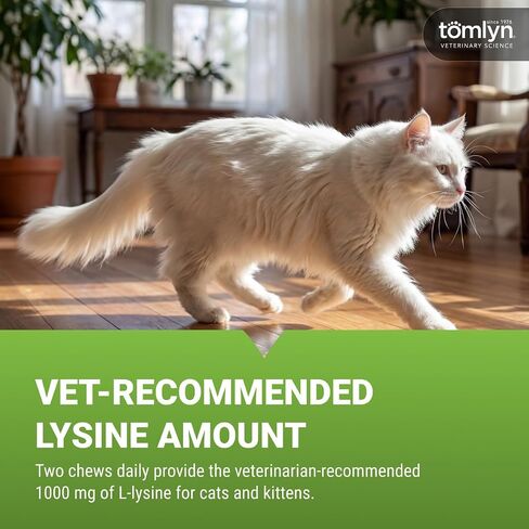 Tomlyn L-Lysine, Immune Support Chews for Cats, 30 Count in Kuwait