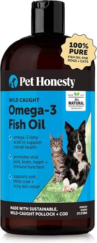 Pet Honesty Vet Recommended Salmon Oil for Dogs and Cats, 32oz in Kuwait