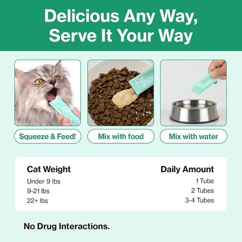 Doctor By Cat Breath Bronchial Supplements Cat Sneezing Treatment Asthma Cold Cough Nose Relief Respiratory&Immune Support with TF-343-30 lickable Formula Individually Packaged, Chicken (1 Pack) in Saudi Arabia