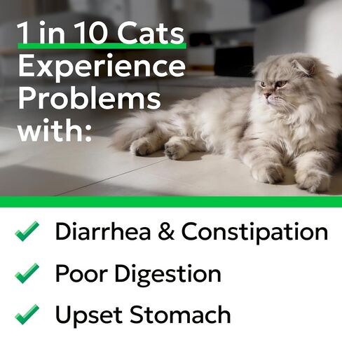 BARK&SPARK Cat Probiotic Powder, 108 Servings – Digestive Health Support in Kuwait