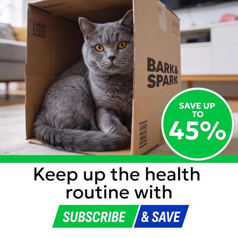 BARK&SPARK Cat Probiotic Powder, 108 Servings – Digestive Health Support in Kuwait