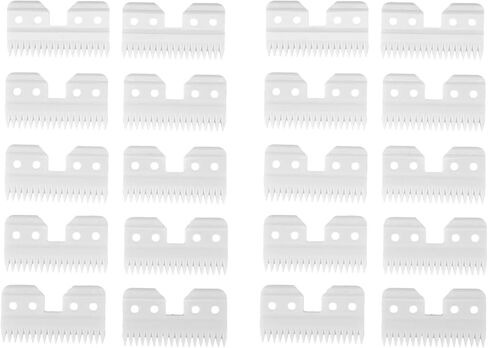 20Pcs/Lot Replaceable Ceramic 18 Teeth Pet Ceramic Clipper Cutting Blade for A5 Series in Saudi Arabia