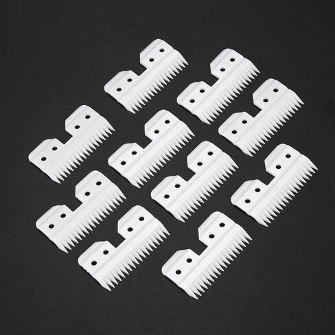 20Pcs/Lot Replaceable Ceramic 18 Teeth Pet Ceramic Clipper Cutting Blade for A5 Series in Saudi Arabia