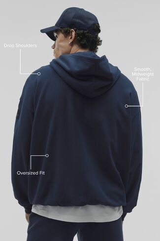 Alo Yoga Double Take Hoodie - Navy in Saudi Arabia