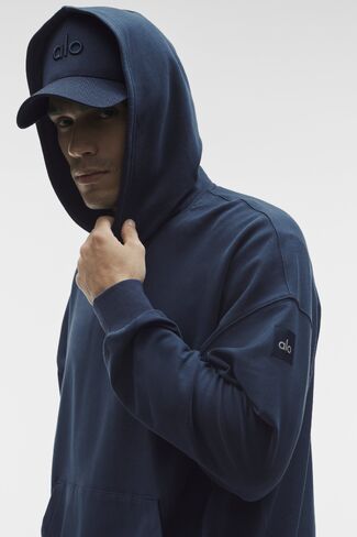 Alo Yoga Double Take Hoodie - Navy in Saudi Arabia