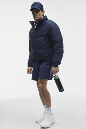 Alo Yoga Cold Front Puffer Jacket - Navy in Saudi Arabia