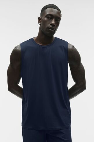 Alo Yoga Idol Muscle Tank - Navy in Kuwait