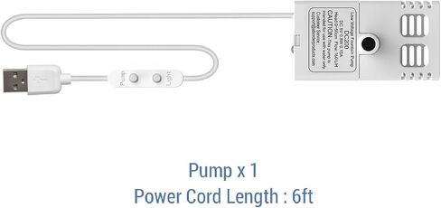 Veken Replacement Pump For Pet Fountain Cat Water Fountain, P1 in Kuwait