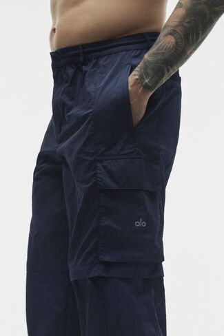 Alo Yoga Axis Cargo Trouser - Navy in Saudi Arabia