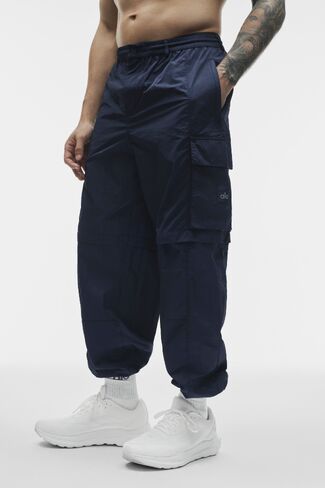 Alo Yoga Axis Cargo Trouser - Navy in Saudi Arabia