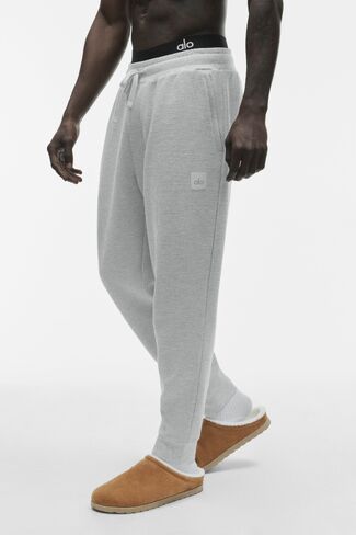 Alo Yoga Waffle Lounge Jogger - Athletic Heather Grey in Saudi Arabia